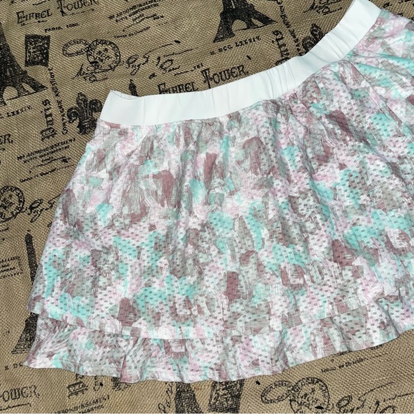 Lija Layer White/Multi Golf Skort - Picture 11 of 15